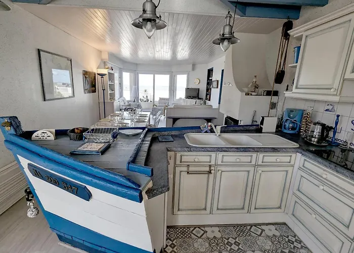 Vent D'ange Maison Familiale Face A La 펜션 라 플랑-쉬르-메르