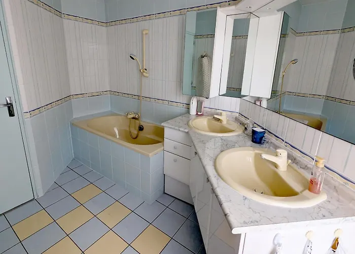 펜션 Vent D'ange Maison Familiale Face A La 라 플랑-쉬르-메르